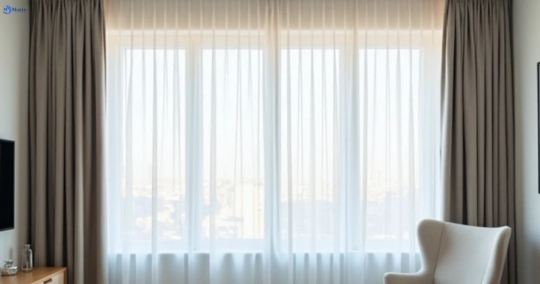 Restored vibrant drapes in mount-ommaney QLD after Matty Curtain Cleaning