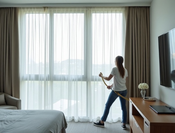 Mount Ommaney Sheer Curtain Cleaning